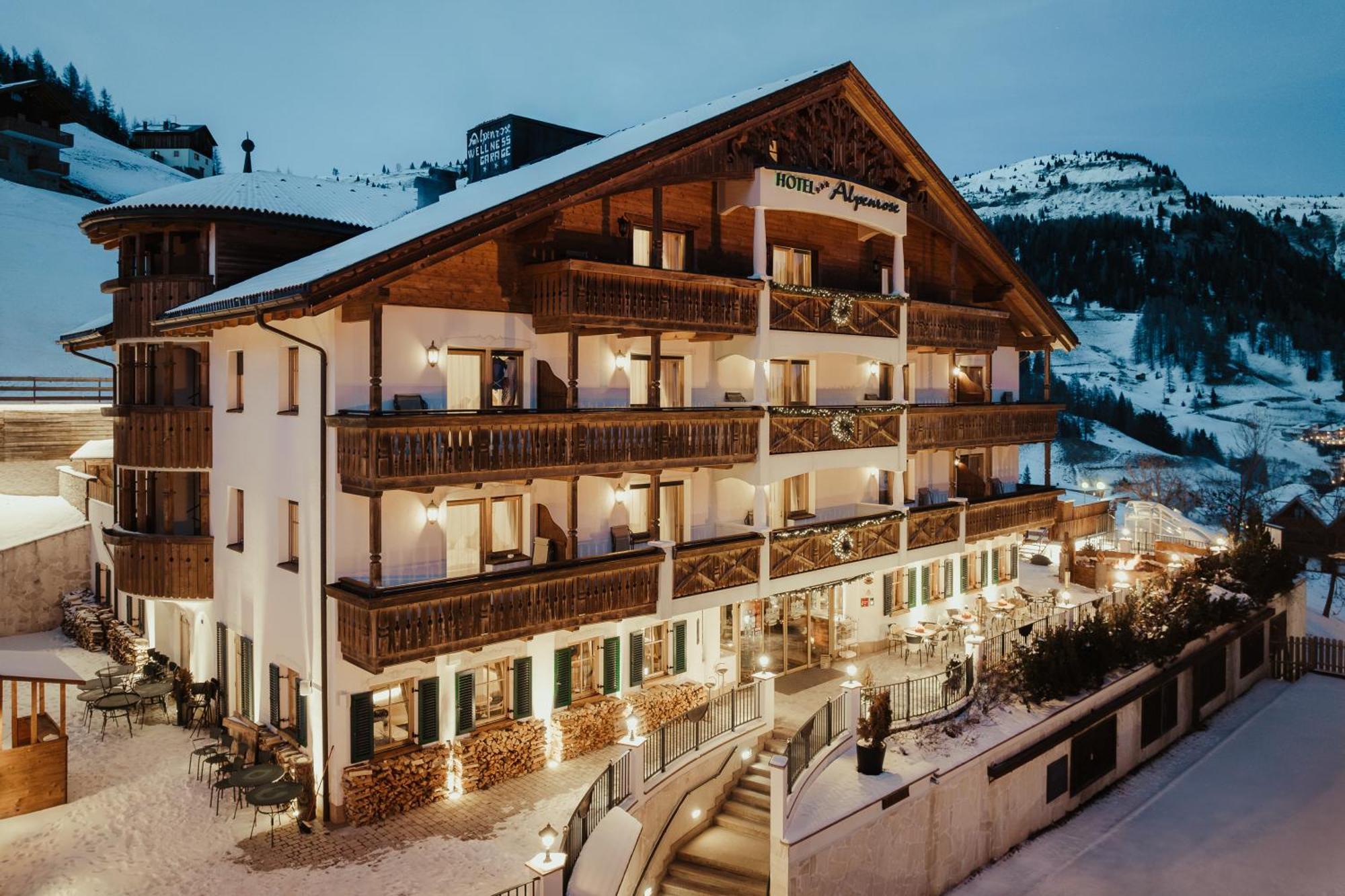 Hotel Alpenrose Arabba Eksteriør billede